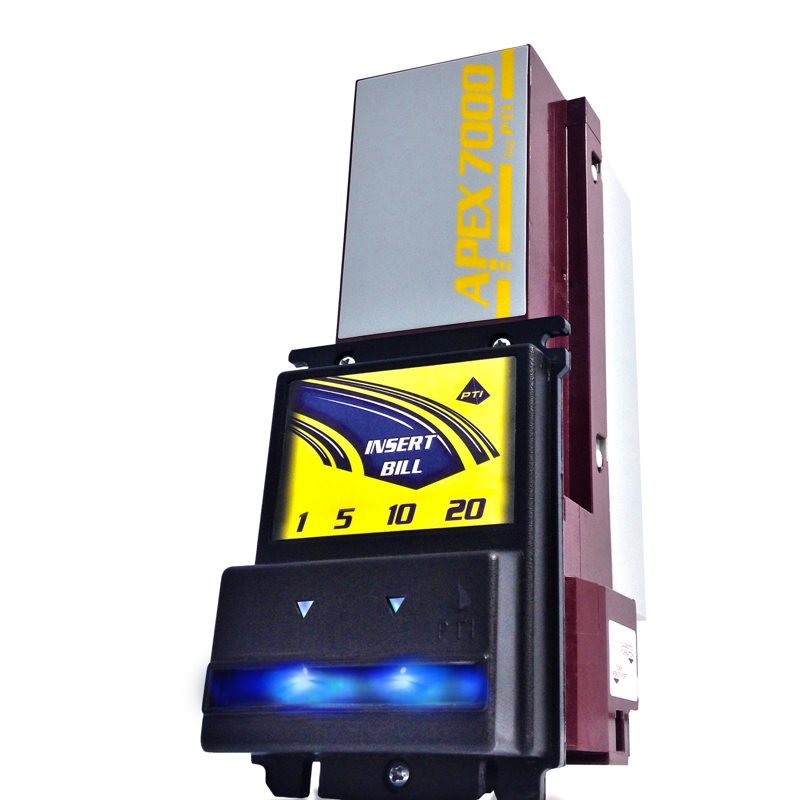 Pyramid Apex 7400-DB3 Bill Acceptor (110V, Side Harness Exit)